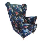 Fotel w kwiaty Uszak - obrazek 2