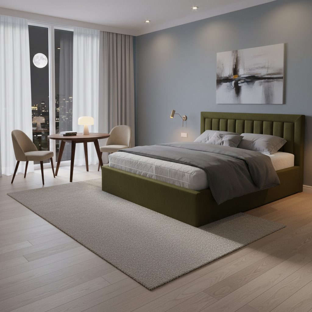 Łóżko tapicerowane Klemens